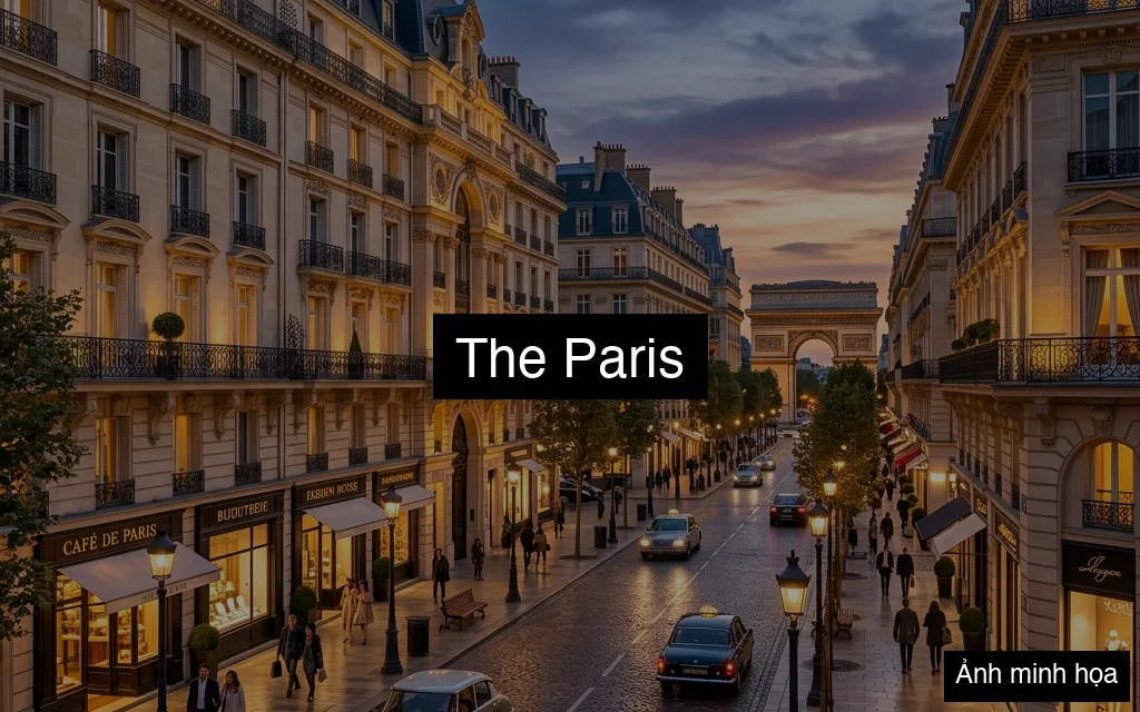 Ảnh minh họa phân khu The Paris - Vinhomes Ocean Park 1